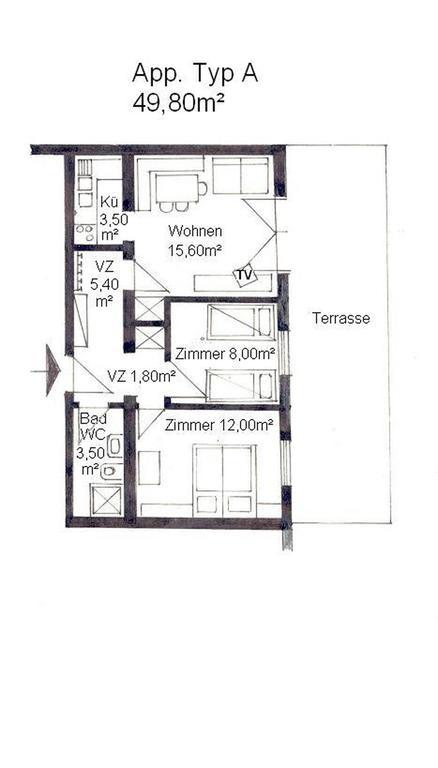 Haus Bergblick Apartment Bad Kleinkirchheim Room photo
